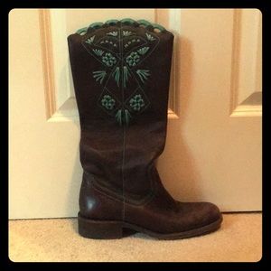BCBGMAXAZARIA Brown leather boots